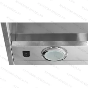 зонт приточно-вытяжной универсальный зпуб 400х1200х1000 «base» (к-т светильников)