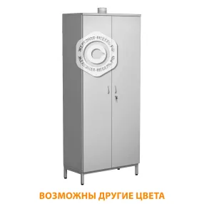 шкаф для химических реактивов шхр-2 (корпус лдсп серый, каркас серый)