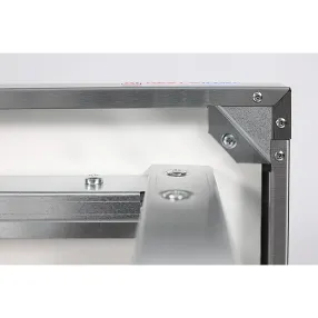 стол производственный без борта с полкой решеткой сп-5/7-р-эц