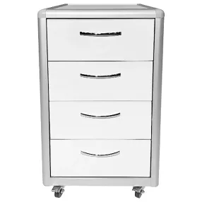 тумба лабораторная med 16.013al (белый)