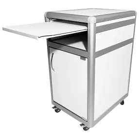 тумба лабораторная med 16.018al (белый)