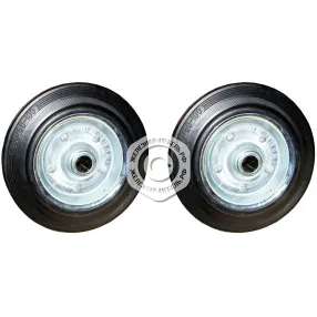 комплект литых колес d200 rt (2 шт) чёрная резина