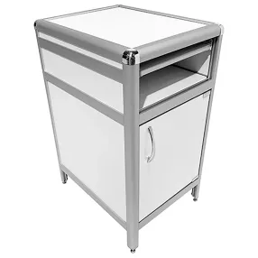 тумба лабораторная med 16.009al (белый)