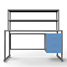 стол лабораторный с керамикой слк 21.010 (белый)