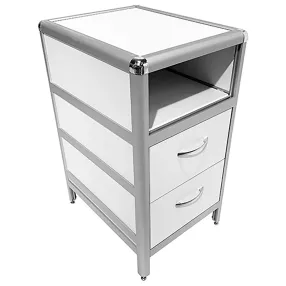 тумба лабораторная med 16.007al (белый)