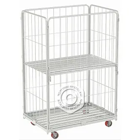 ролл-контейнер четырехстеночный с откидным бортом 1800х1200х800 мм